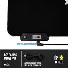 Tapete Gaming XXL Led RGB - BT21