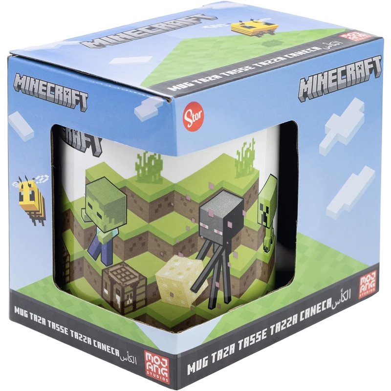 Taza Térmica Minecraft: 325ml. Merchandising