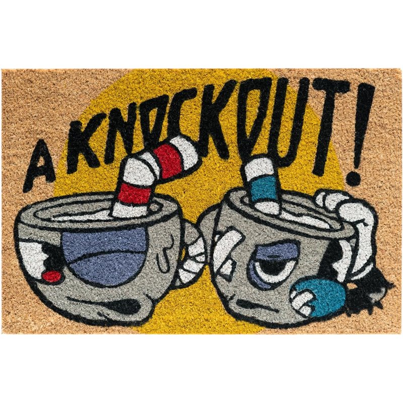 Tapete Porta - Cuphead: A Knockout