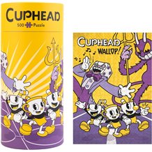 Puzzle 500 Peças - Cuphead "Ready for the Devil's Dance?"