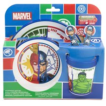 Conjunto Louça Micro Kids- Marvel Avengers