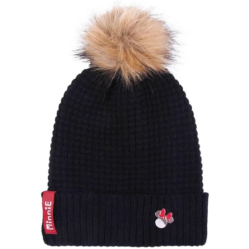 Gorro Infantil Com Pompom - Disney: Minnie