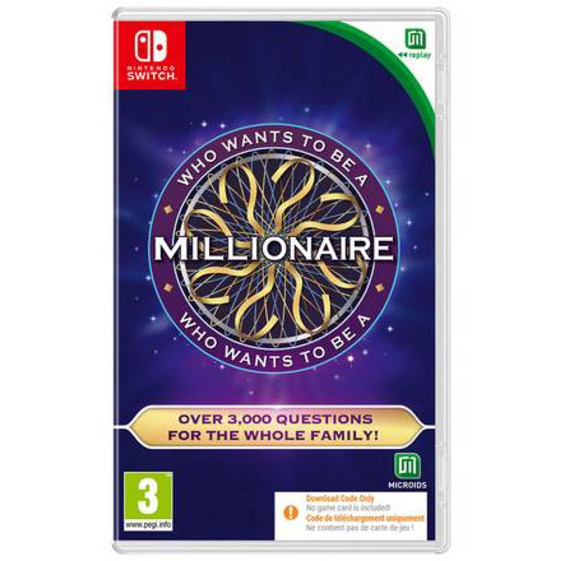 Who Wants to Be a Millionaire? Nintendo Switch (Código na Caixa)