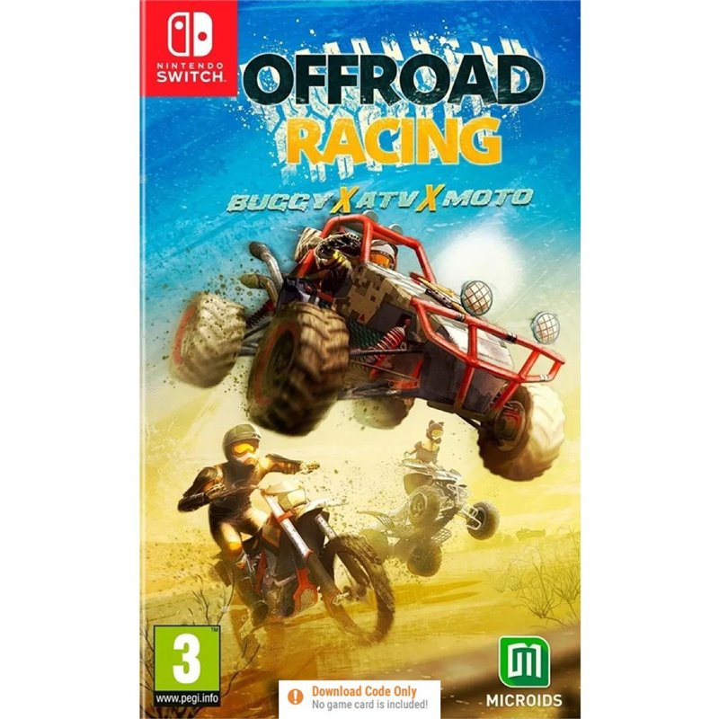 Offroad Racing: Buggy X ATV X Moto Nintendo Switch (Código na Caixa)