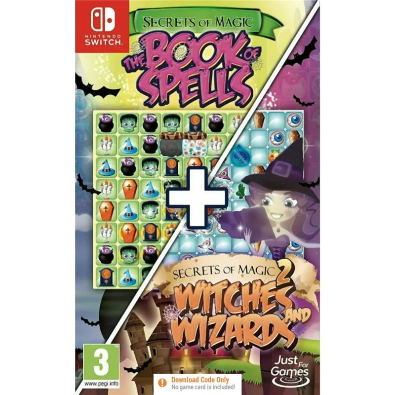 Secrets of Magic 1 & 2 Nintendo Switch (Código na Caixa)