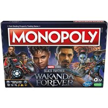 Jogo de Tabuleiro Monopoly: Marvel Studios - Black Panther Wakanda Forever Edition