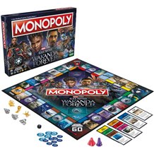 Jogo de Tabuleiro Monopoly: Marvel Studios - Black Panther Wakanda Forever Edition