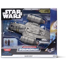 Figura Star Wars - Micro Galaxy Squadron: Razor Crest (Launch Edition)