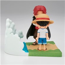 Figura Banpresto WCF - One Piece: Log Stories - Luffy & Shanks