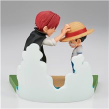 Figura Banpresto WCF - One Piece: Log Stories - Luffy & Shanks