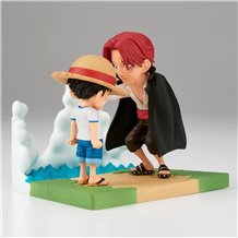 Figura Banpresto WCF - One Piece: Log Stories - Luffy & Shanks