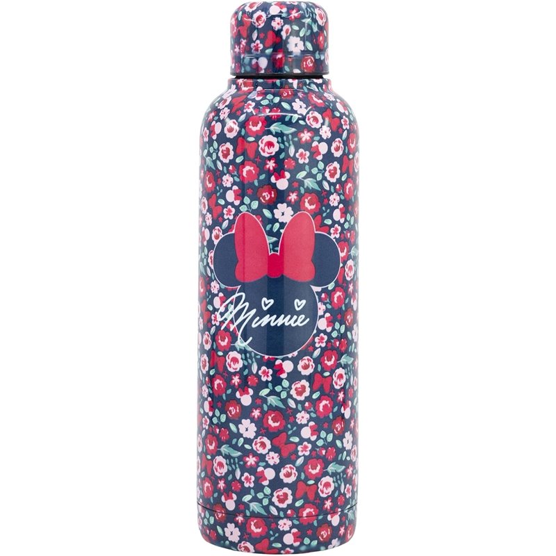 Garrafa Térmica Aço Inoxidável 515 ML - Disney Minnie Mouse Flowers