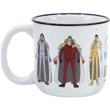 Caneca Cerâmica 400ML - One Piece Marines