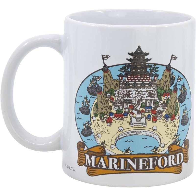 Caneca Cerâmica 325ml - One Piece Marineford