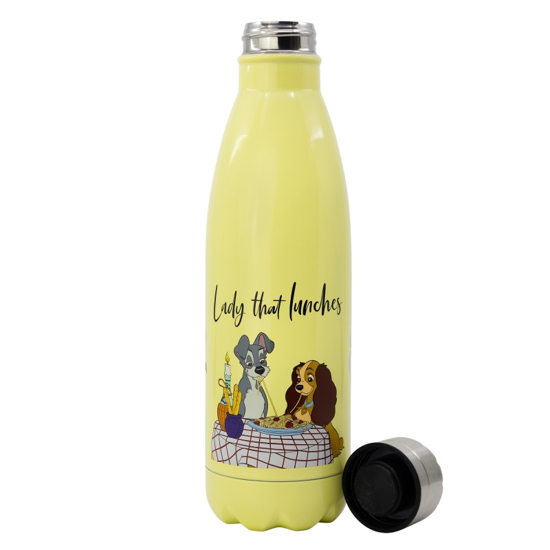 Garrafa Aço Inoxidável 780 ML - Disney Classics A Dama e o Vagabundo