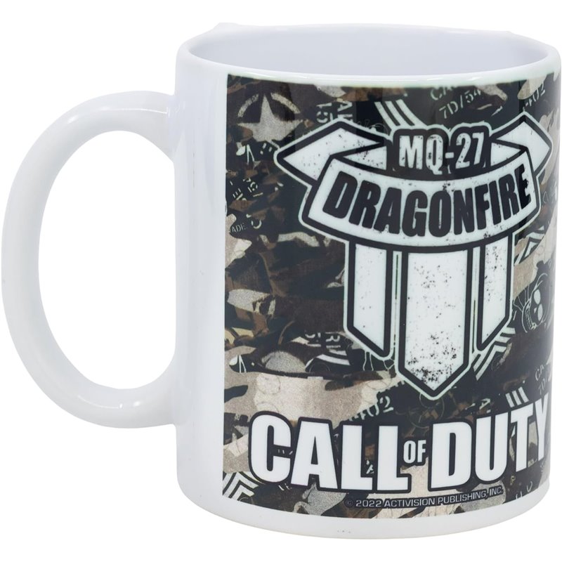 Caneca Cerâmica com Sublimação 325 ML - Call of Duty