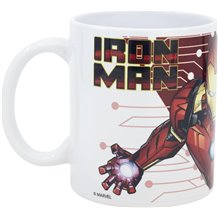 Caneca Cerâmica com Sublimação 325ml - Marvel Avengers Ironman