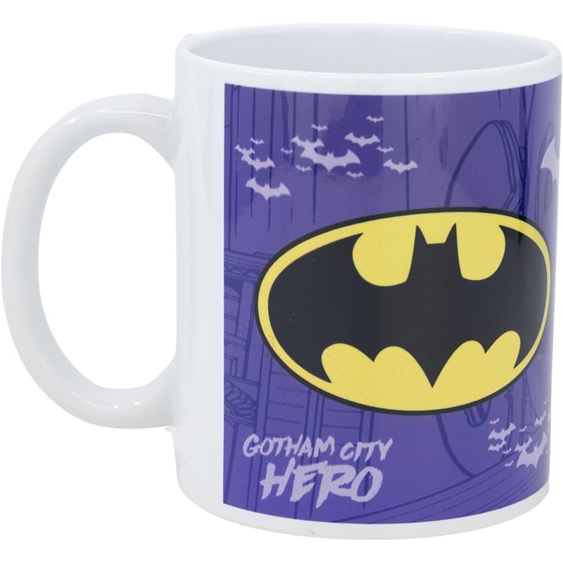 Caneca Cerâmica com Sublimação 325ml - DC Comics Batman