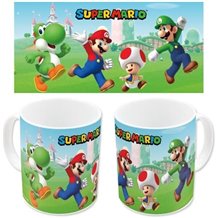 Caneca Cerâmica com Sublimação 325ml - Super Mario