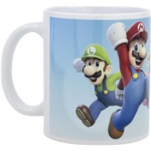 Caneca Cerâmica com Sublimação 325ml - Super Mario Sky