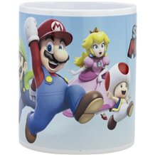 Caneca Cerâmica com Sublimação 325ml - Super Mario Sky