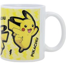 Caneca Cerâmica com Sublimação 325ml - Pokemon Pikachu