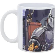 Caneca Cerâmica com Sublimação 325ml - The Mandalorian