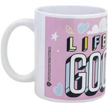 Caneca Cerâmica com Sublimação 325ml - Looney Tunes Life is Good