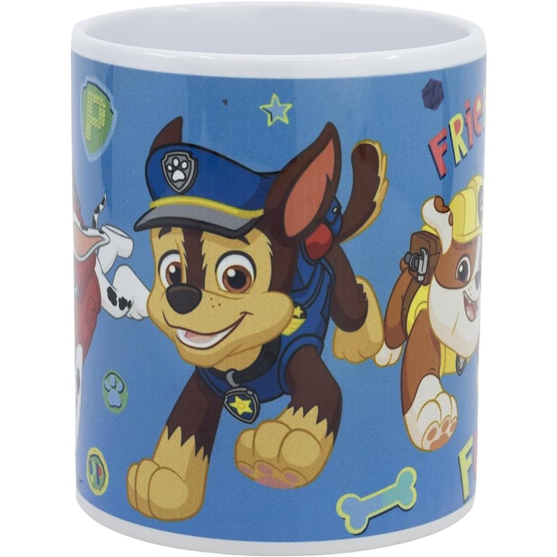 Caneca Cerâmica com Sublimação 325ml - Paw Patrol Friendship