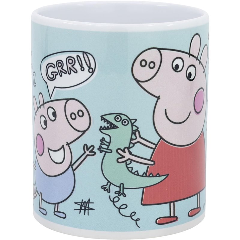 Caneca Cerâmica com Sublimação 325ml - Peppa Pig