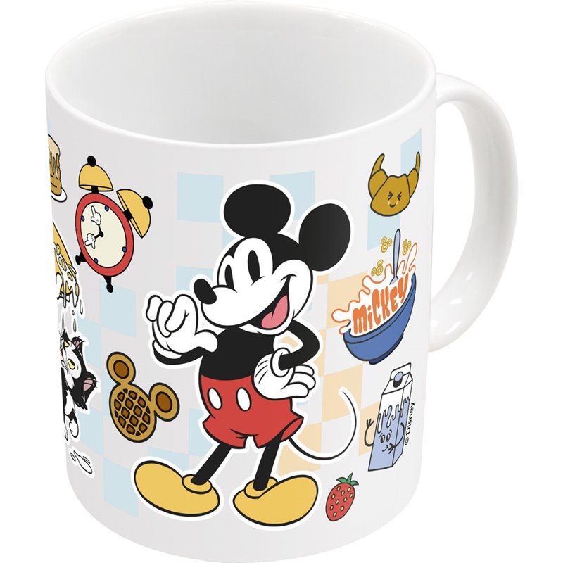 Caneca Cerâmica com Sublimação 325ml - Mickey e Minnie