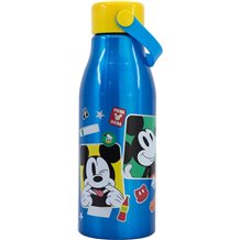 Garrafa Aluminio 760ml com Pega - Mickey Fun-Tastic