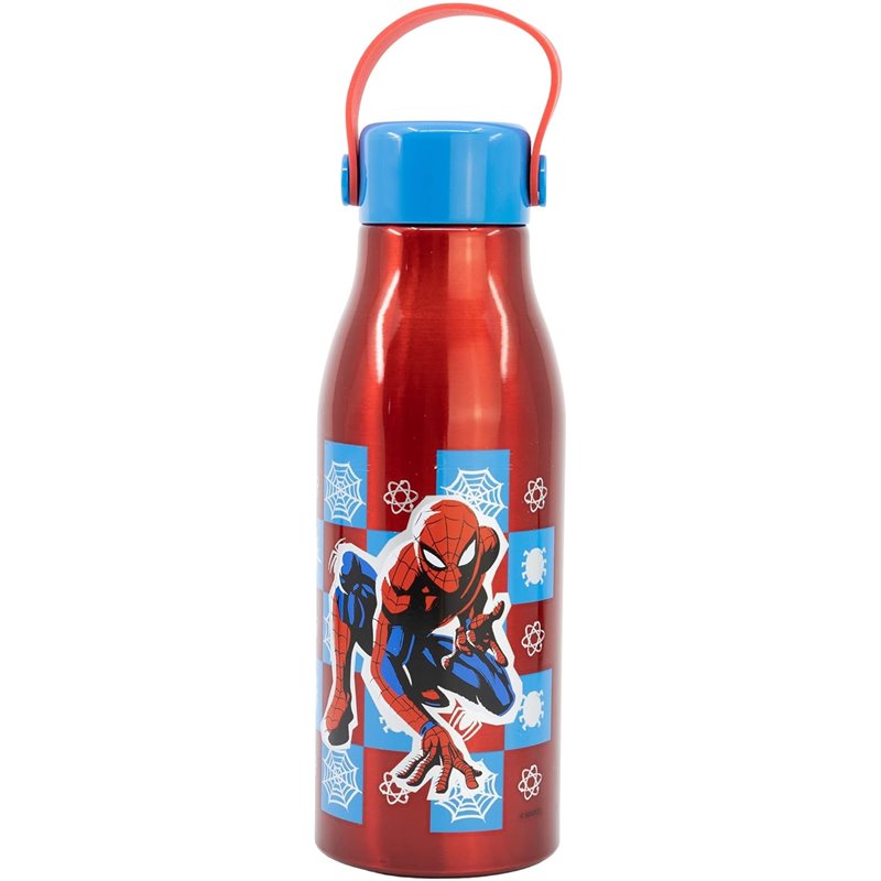 Garrafa Aluminio 760ml com Pega - Spiderman