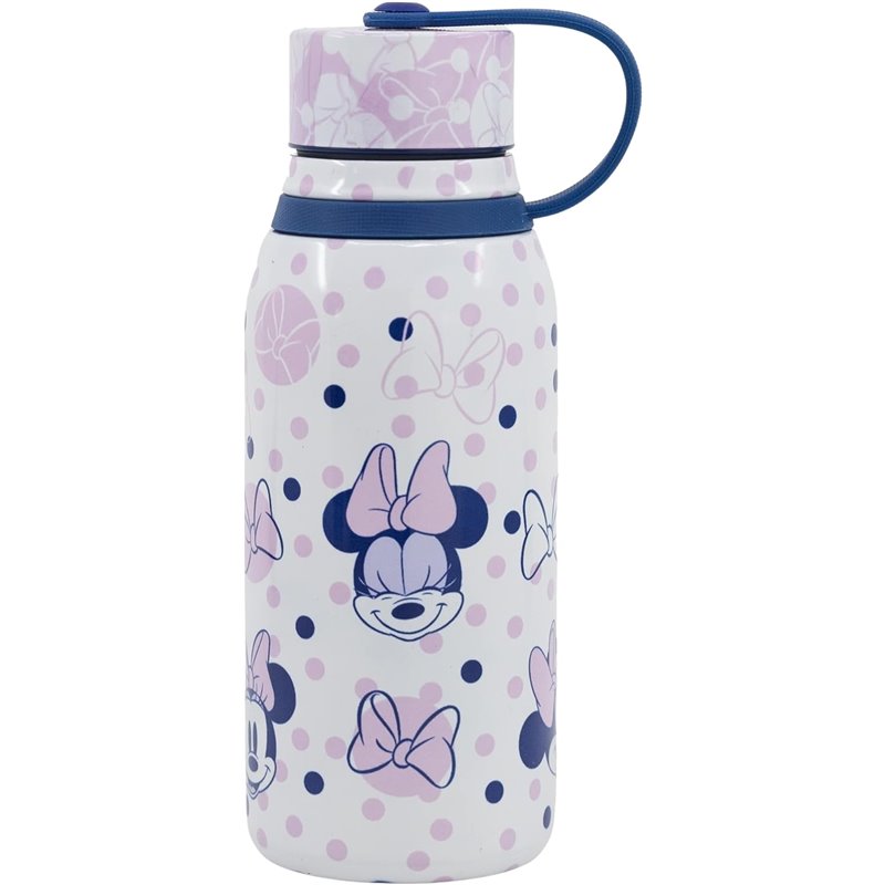 Garrafa Térmica Aço Inoxidável 330 ML - Disney Minnie