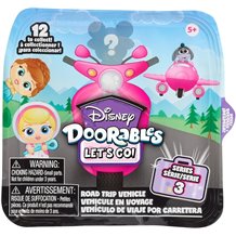 Figura Mistério - Disney Doorables (Let's Go Vehicles - Serie 3)