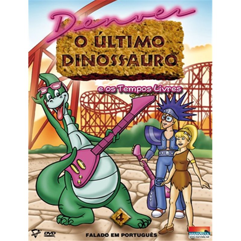 Filme DVD - Denver: O Último Dinossauro e os Tempos Livres (Vol. 4)