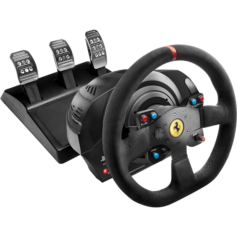 Volante Thrustmaster - T300 Ferrari Integral Alcantara Edition (PS4 / PS3 / PC)