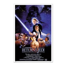 Poster Star Wars O Regresso Do Jedi