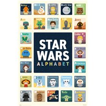 Poster Star Wars Alphabet