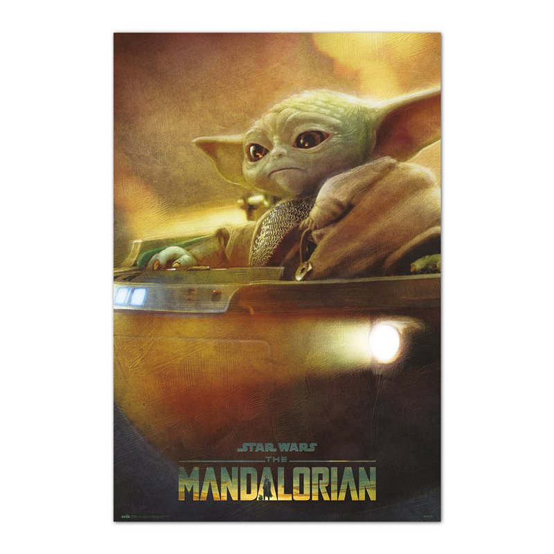 Poster Star Wars The Mandalorian - Grogu Pod