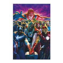 Poster Marvel Los Vengadores - 10 By Alex Ross