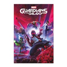 Poster Marvel Games Guardiões De La Galaxia