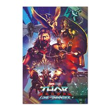 Poster Marvel Thor Love And Thunder