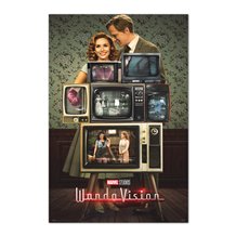 Poster Marvel Wandavision Life On Tv