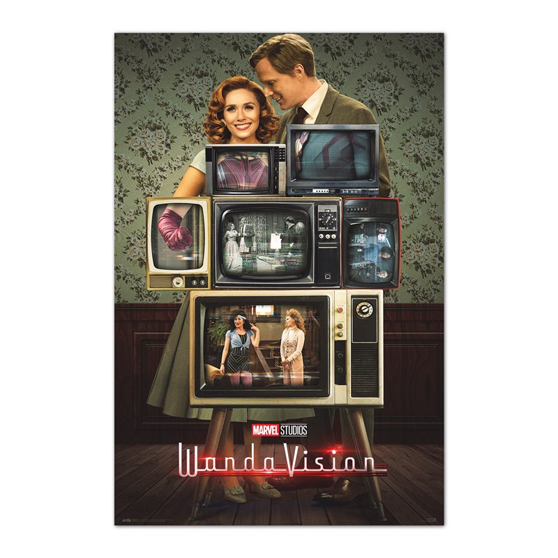 Poster Marvel Wandavision Life On Tv