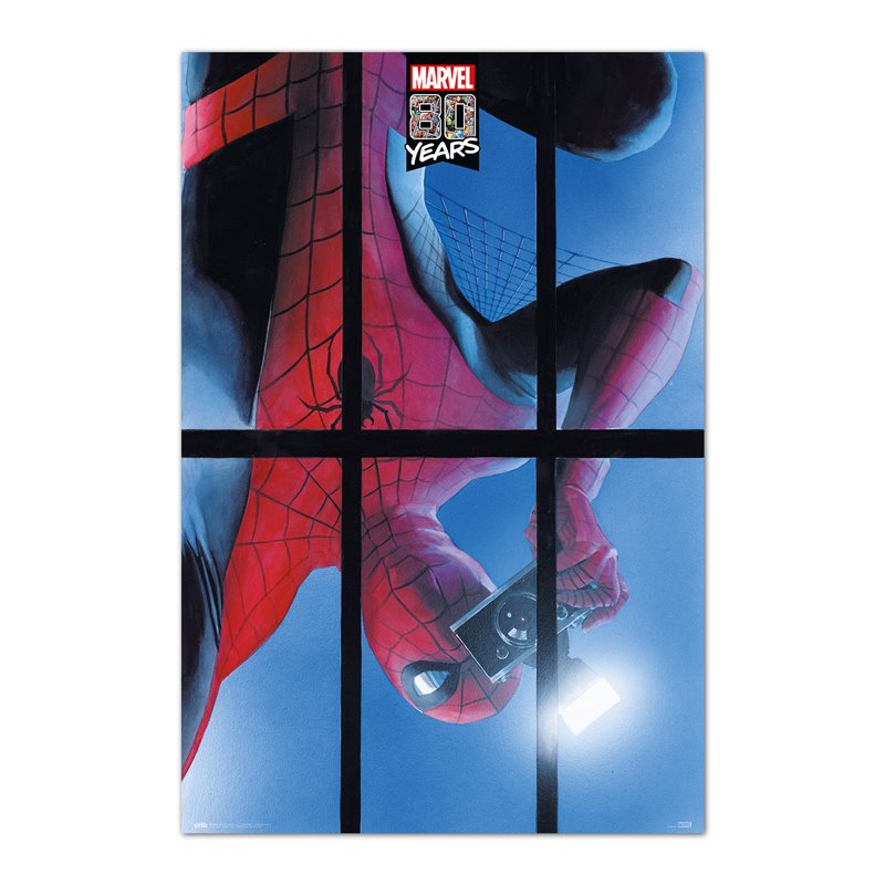 Poster Marvel 80 Years Spiderman