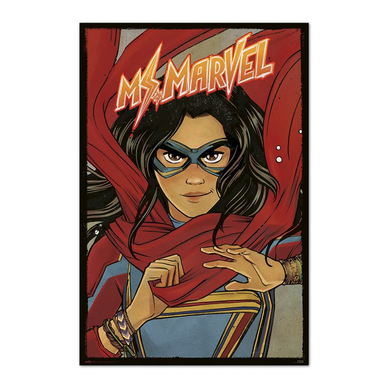 Poster Marvel Ms Marvel Comicbook