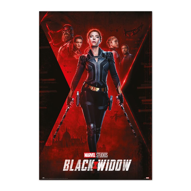 Poster Marvel Black Widow