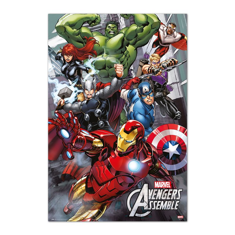 Poster Marvel Avengers Assemble