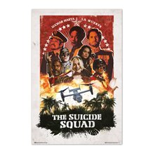 Poster Dc Comics Escuadron Suicida Personagens